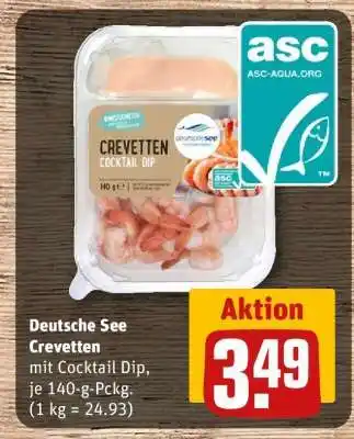 REWE Deutsche See Crevetten Angebot