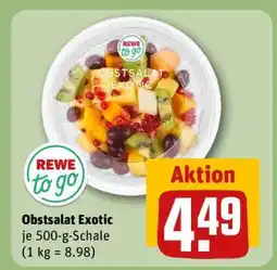 REWE Obstsalat Exotic Angebot