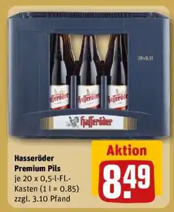 REWE HASSERÖDER Premium Pils Angebot