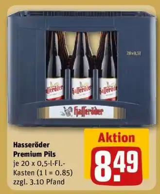 REWE HASSERÖDER Premium Pils Angebot