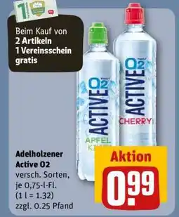 REWE Adelholzener Active O2 Angebot