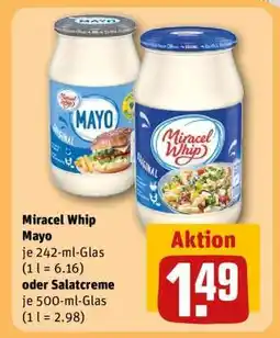 REWE Miracel Whip Mayo oder Salatcreme Angebot