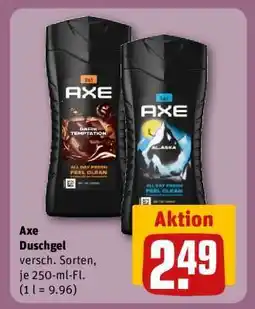 REWE AXE Duschgel Angebot