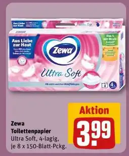 REWE Zewa Toilettenpapier Angebot
