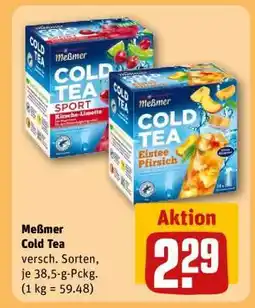 REWE Meßmer Cold Tea Angebot
