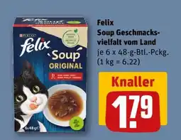 REWE Felix Soup Geschmacksvielfalt vom Land Angebot