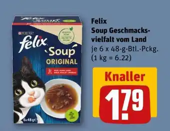 REWE Felix Soup Geschmacksvielfalt vom Land Angebot
