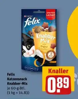 REWE Felix Katzensnack Knabber-Mix Angebot