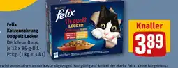 REWE Felix Katzennahrung Doppelt Lecker Angebot