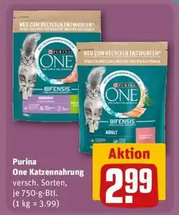 REWE PURINA ONE Katzennahrung Angebot
