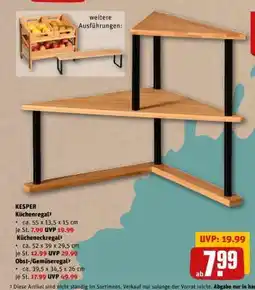REWE Küchenregal³ Angebot