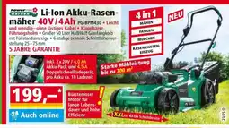 Norma Li-Ion Akku-Rasenmäher 40V/4Ah Angebot