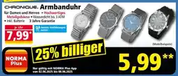 Norma Chronique. Armbanduhr Angebot