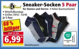Norma Sneaker-Socken 5 Paar Angebot