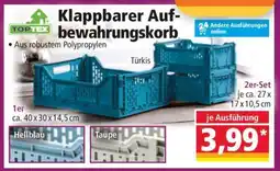 Norma Klappbarer Aufbewahrungskorb Angebot