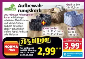 Norma Aufbewahrungskorb Angebot