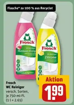 REWE Frosch WC-Reiniger Angebot