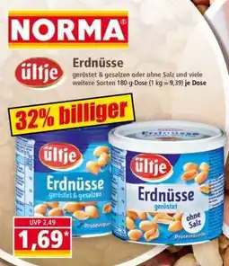 Norma ÜLTJE Erdnüsse Angebot