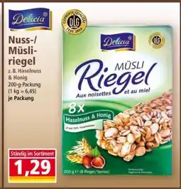 Norma Nuss-/ Müsliriegel Angebot