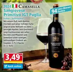 Norma Sangiovese Primitivo IGT Puglia Angebot