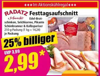 Norma Festtagsaufschnitt Angebot