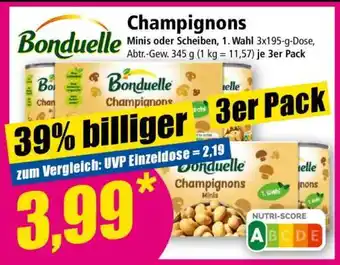 Norma Champignons Angebot