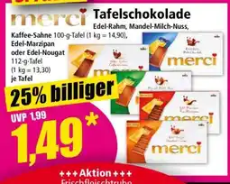 Norma MERCI Tafelschokolade Angebot