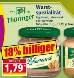 Norma Wurstspezialität Angebot