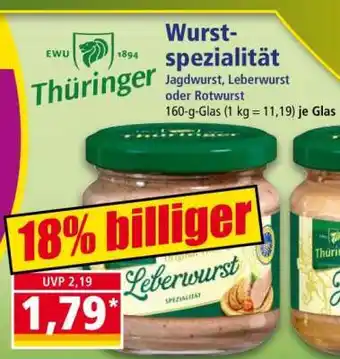 Norma Wurstspezialität Angebot