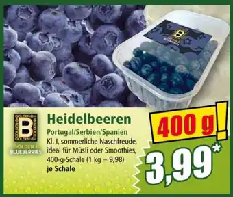 Norma Heidelbeeren Angebot