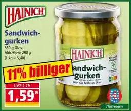 Norma Sandwich-gurken Angebot