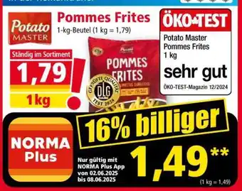 Norma Pommes Frites Angebot
