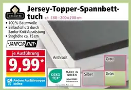 Norma Jersey-Topper-Spannbetttuch Angebot
