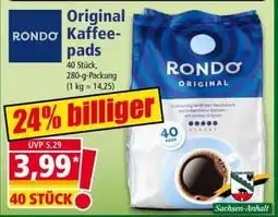 Norma Original Kaffee-pads Angebot