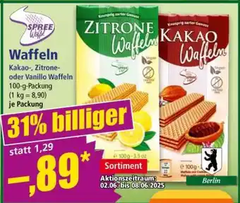 Norma Waffeln Angebot