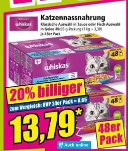 Norma Katzennassnahrung Angebot