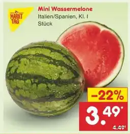 Netto Marken-Discount Mini- Wassermelone Angebot