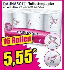 Norma DAUNASOFT Toilettenpapier Angebot