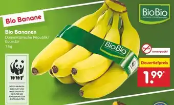 Netto Marken-Discount Bio Bananen Angebot