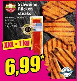 Norma Schweine Rücken steaks Angebot