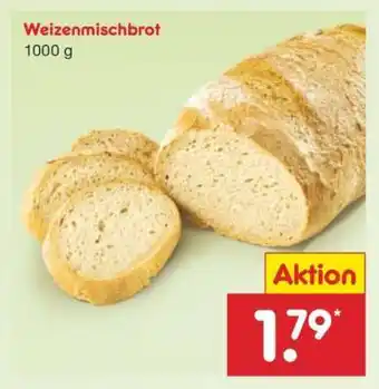 Netto Marken-Discount Weizenmischbrot Angebot