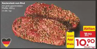 Netto Marken-Discount Keulensteak vom Rind Angebot