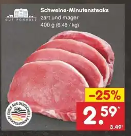 Netto Marken-Discount Schweine-Minutensteaks Angebot