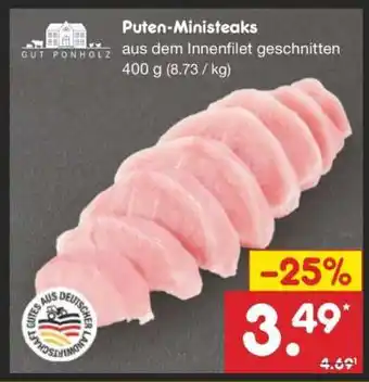 Netto Marken-Discount Puten-Ministeaks Angebot