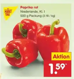 Netto Marken-Discount Paprika rot Angebot