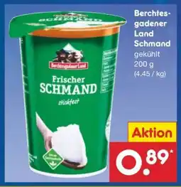 Netto Marken-Discount Berchtesgadener Land Schmand Angebot