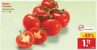 Netto Marken-Discount Rispen-Tomaten Angebot