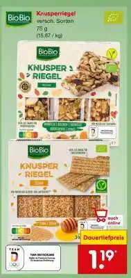 Netto Marken-Discount Knusperriegel Angebot