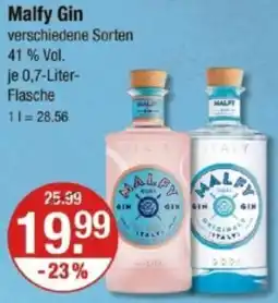 V Markt Malfy Gin Angebot
