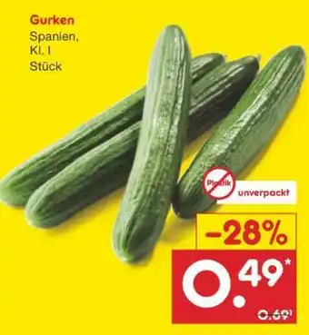 Netto Marken-Discount Gurken Angebot